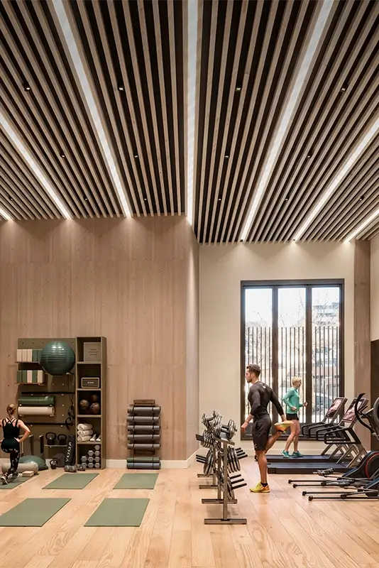 Amenities SA52 Office building gym