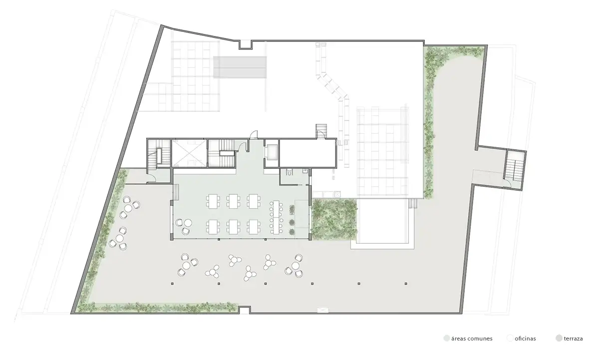 Disponibilidad SA52 Office Building | Rooftop
