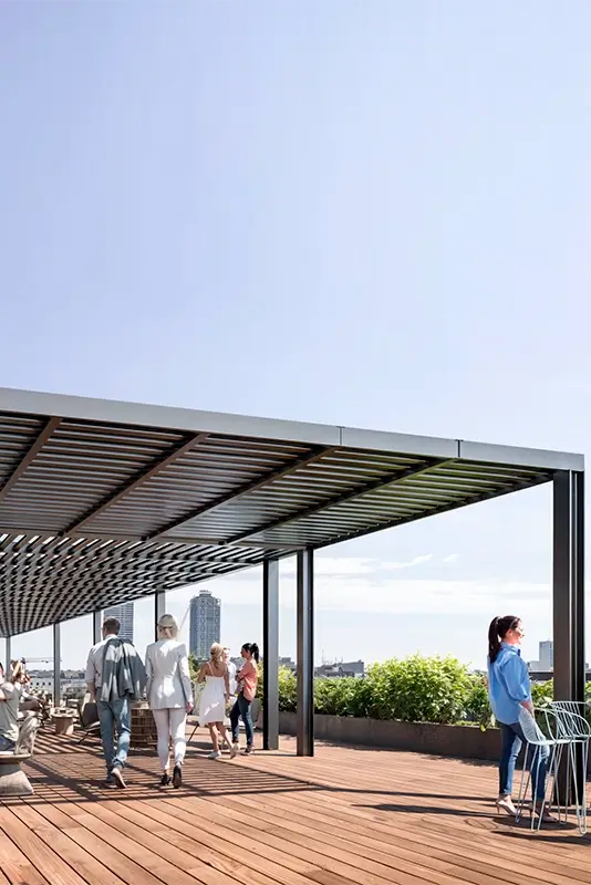 outdoor spaces